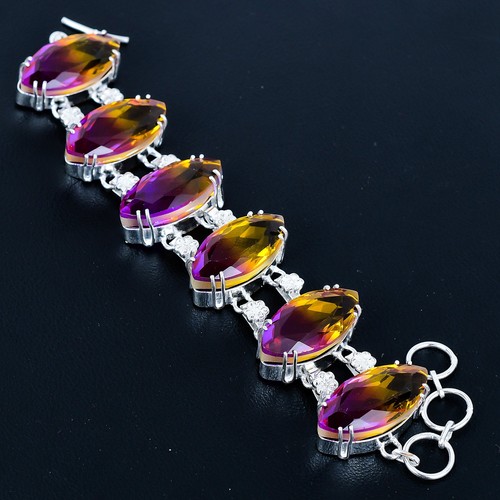 Ametrine marquise handmade 925 - ametrine,