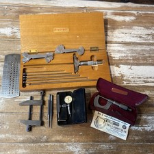 Engineering Tools Job Lot of L S STARRETT Tools VGC 