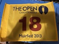 The Open Championship Muirfield 2013 Pin Flag