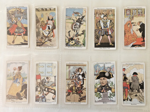 Churchman cigarette cards - cigarette,