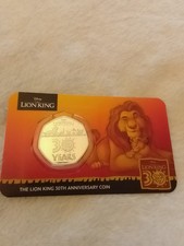 lion king 30th aniversary coin