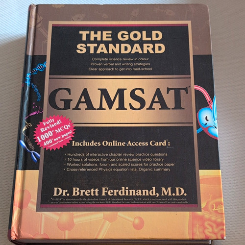 The gold standard gamsat 5th - gold,