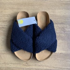 Boden Borg Fleece Sliders
