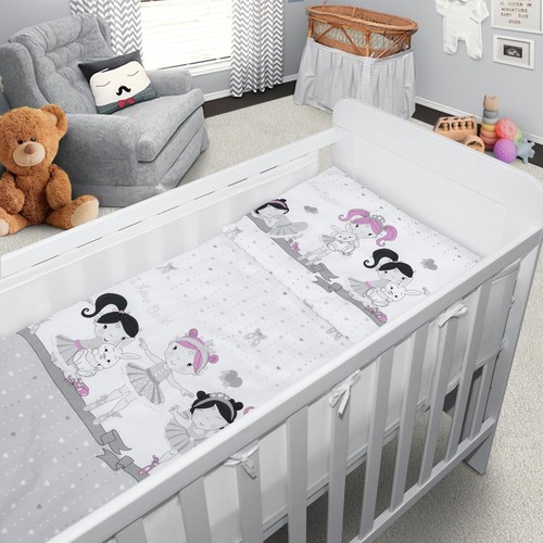 Baby cot bedding set 5pc - 5pc, fit