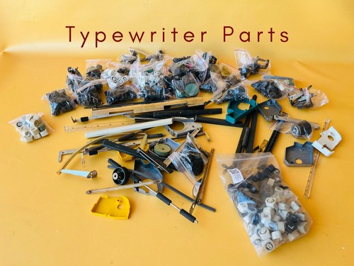 Vintage typewriter parts - typewriter, lot