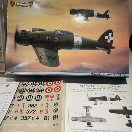 Classic airframes macchi 200 - classic,