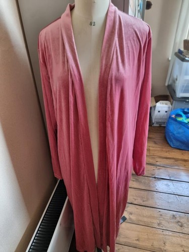 Rose pink velour edge - pink, to