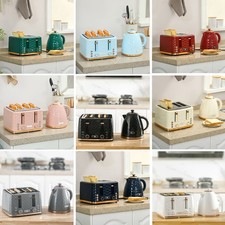 Toaster and Kettle Set 4 Slice