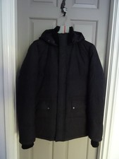 Dark Grey PRADA Puffer Thick Winter Down Filled Jacket / Coat L / XL Italian 52