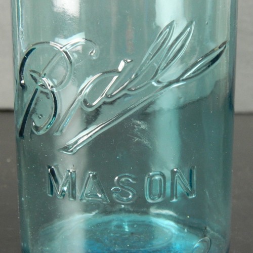 Lucky ball mason pint jar - #3, w