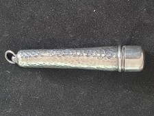 Solid Silver Cheroot / Cigarette Holder Case