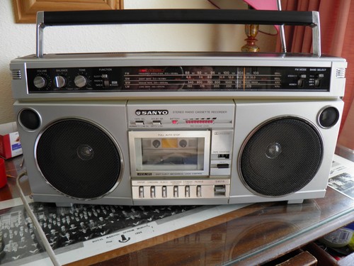 Rare sanyo 315l boombox - sanyo,