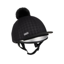 LeMieux Aspen Horse Riding Hat Silk - Houndstooth | Equestrian