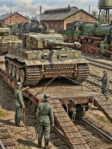 German tiger tanks ww2 - ww2, being