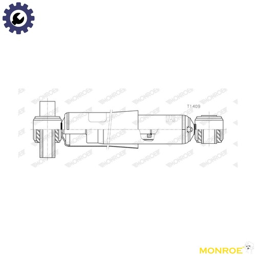 Shock absorber t1409 - absorber, for