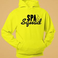 Spa Squad Hoodie Funny Spa