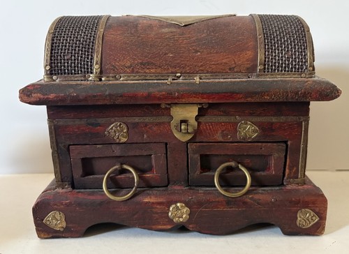 Vintage indian hand carved - indian,