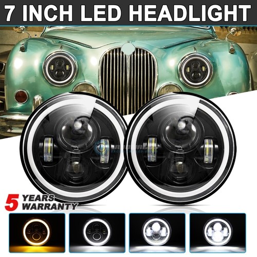 2pcs upgrade round led - round,