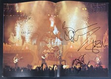 IRON MAIDEN Autographed Signed