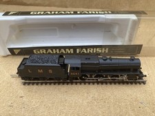 N Gauge Graham Farish 4-6-0 Black 5 locomotive & tender - non-runner