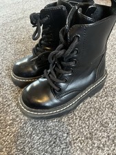 H&M Kids Black Leather Lace Up