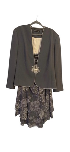 Jacques vert grey embroidered - grey,