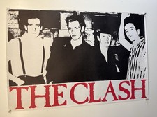 The Clash Poster Original CBS Records Promotion Rare Vintage 1981