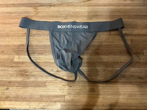 Box menswear grey jockstrap - menswear,