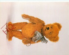 Picture Postcard>>Bethnal Green Museum, Teddy Bear, Fur Fabric, German, Schreyer