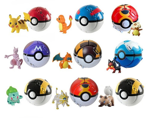 Pokeball transform figure - pokeball,