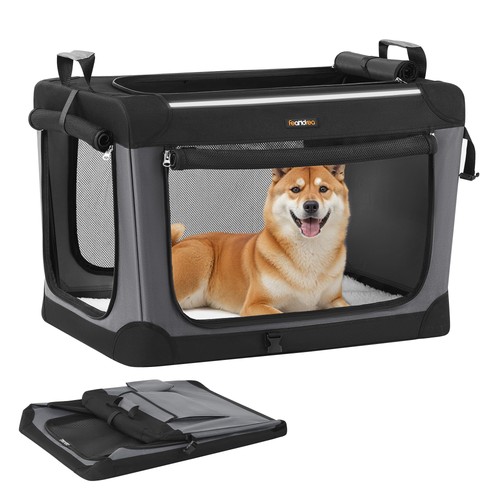 Feandrea collapsible dog - collapsible, crate
