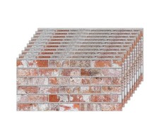 3D Wall Panels Brick Effect Cladding Stone Look Styrofoam 10 x Panels 