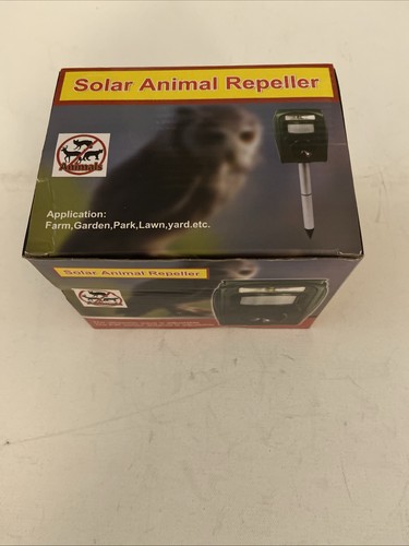 Solar animal repeller for - animal,