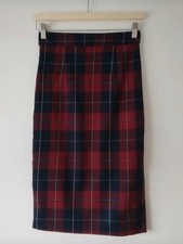 Collectif red and navy tartan