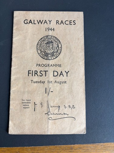 Galway races racecard august - galway,