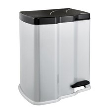 Small Industrial Pedal Bin - 2 x Large/Small Dividers