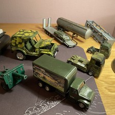 Job Blocks Of Military Diecast And Plastic Toys Truck Convoy Rubber Duck Trailer
