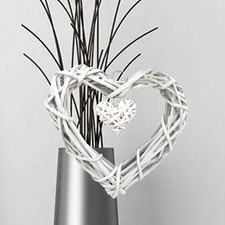 Wicker Heart Decoration Rattan