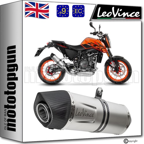 Leovince exhaust homologated - exhaust,