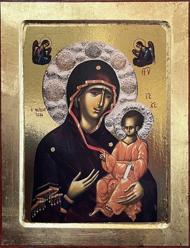 Icon virgin mary the - of,
