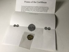 Pirates Of The Caribbean Gold Doubloon Screen Used Movie Prop With COA