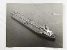 Esso Oil Tanker Ship Aerial