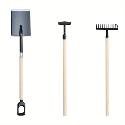 Tools set spade - rake, trowel