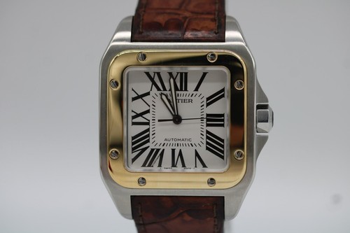 Cartier santos white men - white, men's