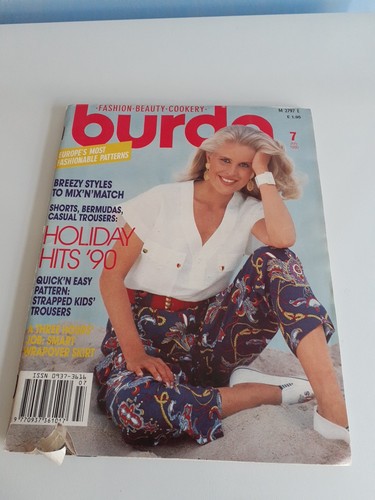 Burda magazine with sewing - magazine,
