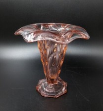 Vintage art deco - pink, glass