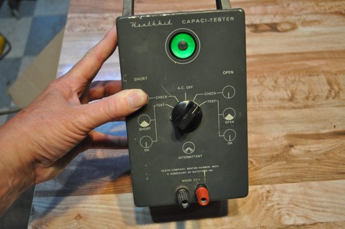 Heathkit capaci tester 22 - heathkit, capaci-tester