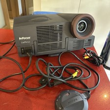 Vintage InFocus Systems LitePro 220 LCD Projector powers on working 