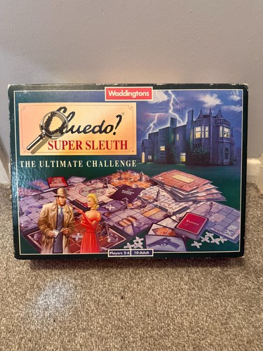 Waddingtons cluedo super - cluedo,