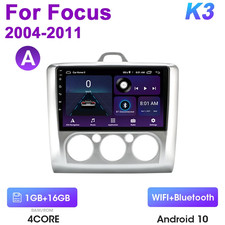 2 Din Android 12 Car Radio for Ford Focus 2 3 Mk2/Mk3 2004-2011 Multimedia Video